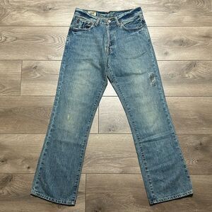 Abercrombie & Fitch Light Blue Straight Jeans
